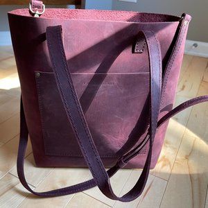 Merlot Crossbody Tote - PLG